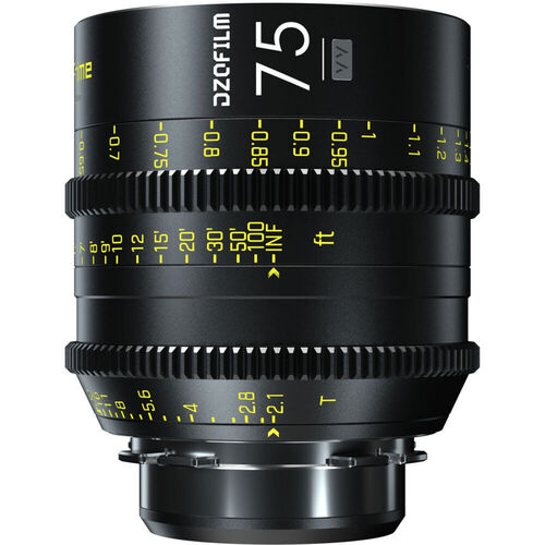 DZOFilm VESPID 75mm T2.1 Lens (PL OR  EF Mount)