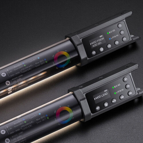 Godox TL60 RGB LED Tube Light (2.5') X2
