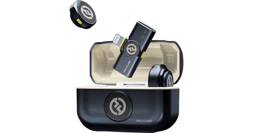 Hollyland LARK M2 DUO 2-Person Wireless Microphone System with Lightning Connector