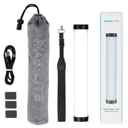 Nanlite PavoTube 6C 10" RGBWW LED Tube with Battery