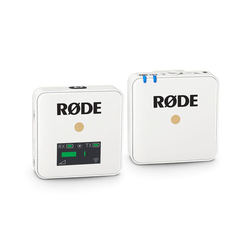 Rode Wireless GO Compact Digital Wireless Microphone System (2.4 GHz, white)