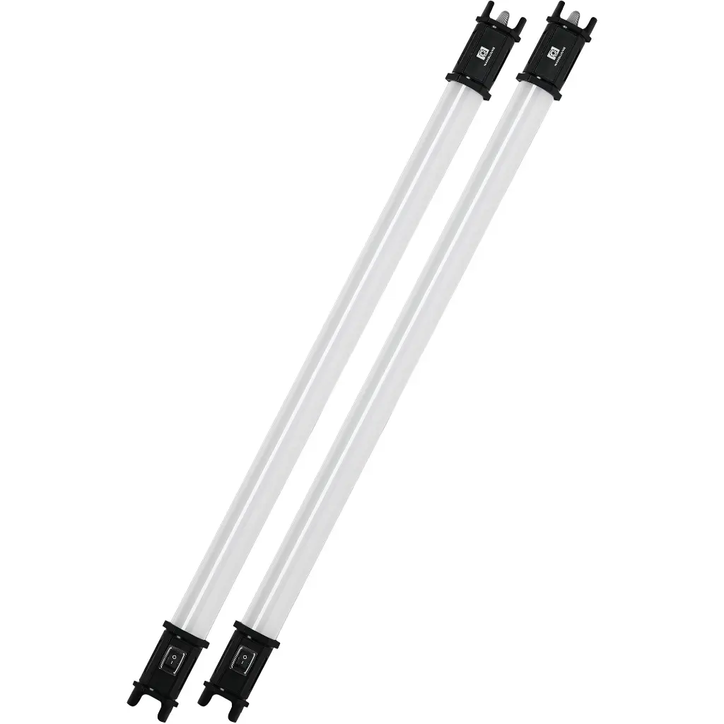 Nanlite PavoTube 30C 4' RGBW LED Tube with Internal Battery 2-Light Kit