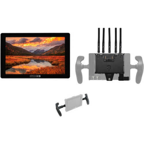 SmallHD Cine 7 Monitor with Bolt 6 Monitor Module 750 RX Kit (Gold Mount)