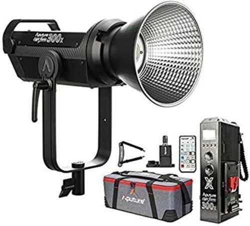 Aputure Light Storm LS300X LED Light Kit with V-Mount Battery Plate