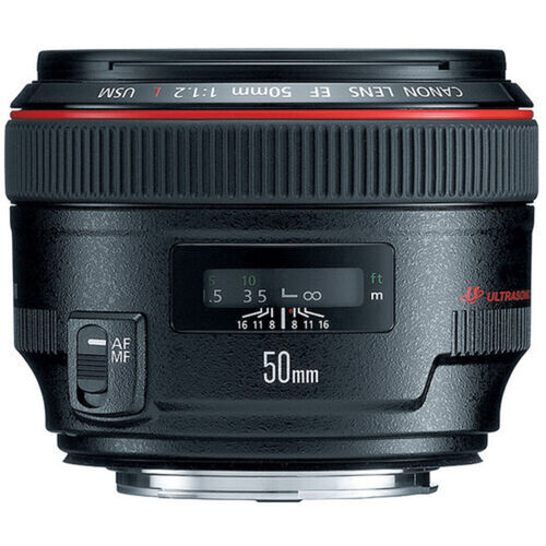 Canon EF 50mm f/1.2L USM Lens 