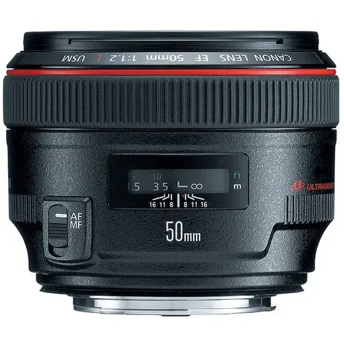 Canon EF 50mm f/1.2L USM Lens 