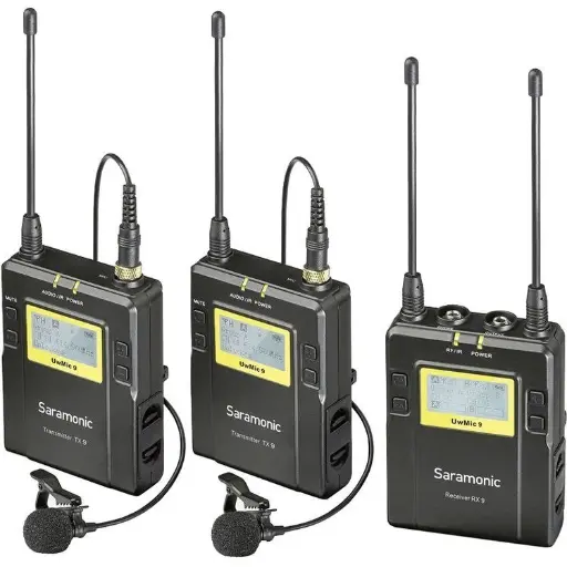 Saramonic Mic UWMIC9 RX9 + TX9 + TX9