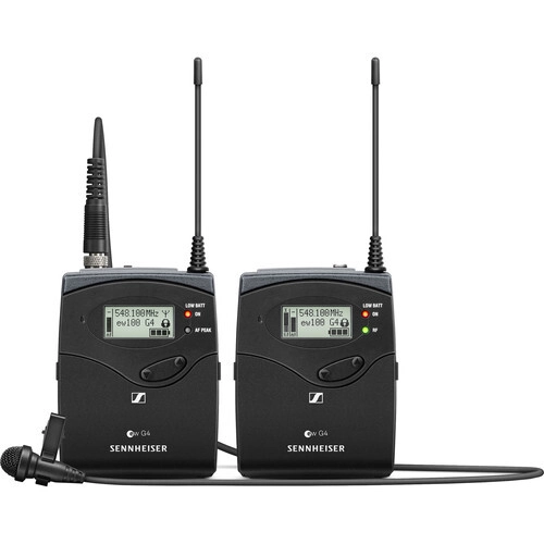 Sennheiser EW 112P G4-B Lavalier Set - Wireless Neck Mic